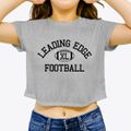 Leading Edge Academy - Gec Classic Football Women's Crop Top additional view 3
