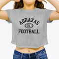 Abraxas - Pittsburgh School Classic Football Women's Crop Top additional view 3