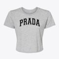Prada Elementary School Varsity Arch Women's Crop Top additional product view 1