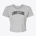Lewis & Clark High School Varsity Arch Women's Crop Top additional view 1
