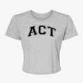 Academy Of Careers & Technology Varsity Arch Women's Crop Top additional view 1