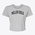 Miller Child Parent Center Varsity Arch Women's Crop Top additional view 1