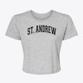 St. Andrew - Indy Varsity Arch Women's Crop Top additional view 1