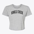 Hinkle Creek Elementary School Varsity Arch Women's Crop Top additional view 1