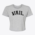 Vail Academy & High School Varsity Arch Women's Crop Top additional view 1