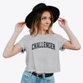 Challenger Basic School Varsity Arch Women's Crop Top additional product view 2