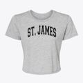 St. James Intermediate School Varsity Arch Women's Crop Top additional view 1