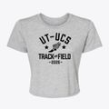 University Of Texas- University Charter School Track and Field Women's Crop Top additional view 1