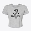 Academy Of Careers & Technology Track and Field Women's Crop Top additional view 1