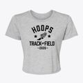 Hoops Express / Flash Track and Field Women's Crop Top additional view 1