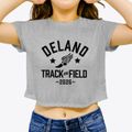 Delano Child Parent Center & Elementary Track and Field Women's Crop Top additional view 3