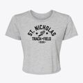 St Nicholas Parish - Munster Track and Field Women's Crop Top additional view 1