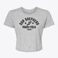 Our Shepherd Lutheran Church & School Track and Field Women's Crop Top additional view 1