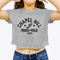 Chapel Hill 7th & 8th Grade Center Track and Field Women's Crop Top additional view 3