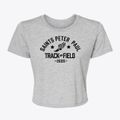 Saints Peter & Paul School Track and Field Women's Crop Top additional view 1