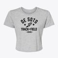 De Soto Preschool & Kindergarten Track and Field Women's Crop Top additional view 1
