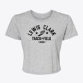 Lewis & Clark Middle School Track and Field Women's Crop Top additional view 1