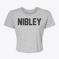 Nibley Utah Classic Block Women's Crop Top additional view 1