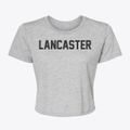 Lancaster Pennsylvania Classic Block Women's Crop Top additional view 1