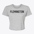 Flemington New Jersey Classic Block Women's Crop Top additional view 1