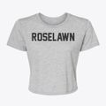Roselawn Indiana Classic Block Women's Crop Top additional view 1