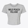 Wild Peach Village Texas Classic Block Women's Crop Top additional view 1