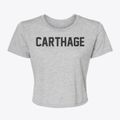 Carthage Tennessee Classic Block Women's Crop Top additional view 1