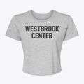 Westbrook Center Connecticut Classic Block Women's Crop Top additional view 1