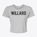 Willard Utah Classic Block Women's Crop Top additional product view 1