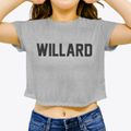 Willard Utah Classic Block Women's Crop Top additional product view 3