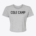 Cole Camp Missouri Classic Block Women's Crop Top additional view 1