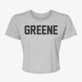 Greene Iowa Classic Block Women's Crop Top additional view 1