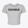 Nashwauk Minnesota Classic Block Women's Crop Top additional view 1