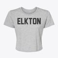 Elkton Michigan Classic Block Women's Crop Top additional view 1
