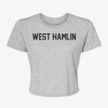 West Hamlin West Virginia Classic Block Women's Crop Top additional view 1