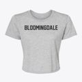 Bloomingdale Michigan Classic Block Women's Crop Top additional view 1