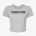 Youngstown Pennsylvania Classic Block Women's Crop Top additional view 1