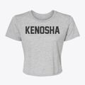 Kenosha Wisconsin Classic Block Women's Crop Top additional view 1