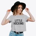 Little Hocking Ohio Classic Block Women's Crop Top additional view 2