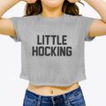 Little Hocking Ohio Classic Block Women's Crop Top additional view 3