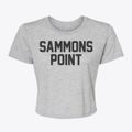 Sammons Point Illinois Classic Block Women's Crop Top additional view 1