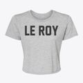Le Roy Michigan Classic Block Women's Crop Top additional view 1