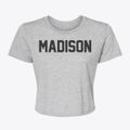 Madison New Jersey Classic Block Women's Crop Top additional view 1