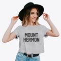 Mount Hermon New Jersey Classic Block Women's Crop Top additional view 2