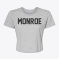 Monroe Ohio Classic Block Women's Crop Top additional product view 1