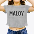 Maloy Iowa Classic Block Women's Crop Top additional view 3