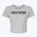 Crestwood Illinois Classic Block Women's Crop Top additional view 1