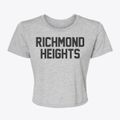 Richmond Heights Ohio Classic Block Women's Crop Top additional view 1