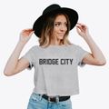 Bridge City Texas Classic Block Women's Crop Top additional view 2