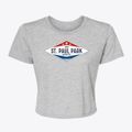 St. Paul Park Minnesota Diamond Star Women's Crop Top additional view 1